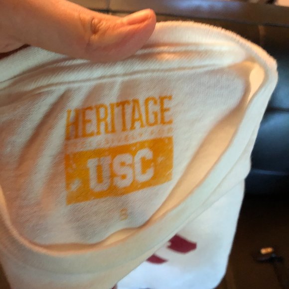 USC white tee (child size) - Picture 2 of 3
